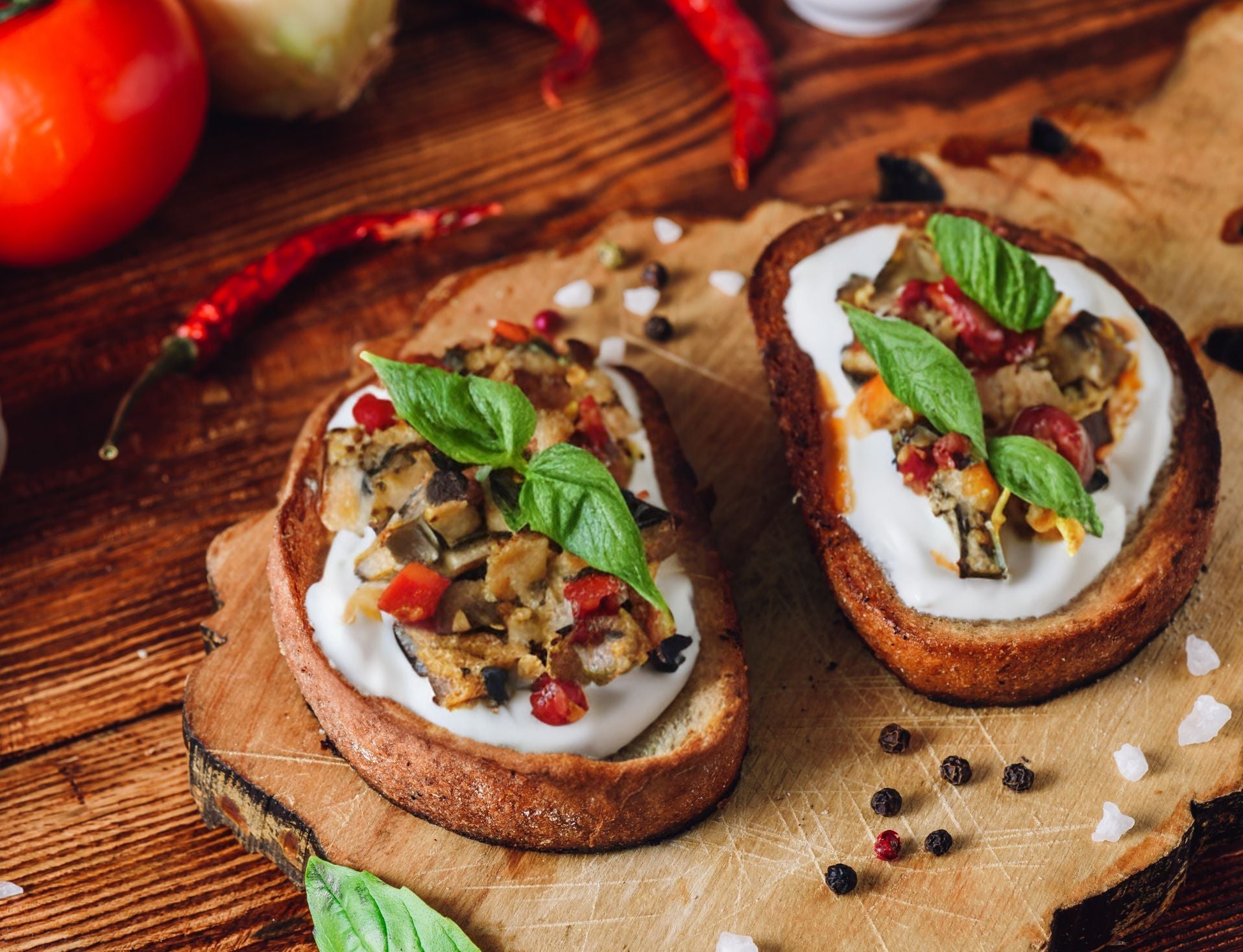 Degustazione di bruschette - Sua Maestà Sicilia