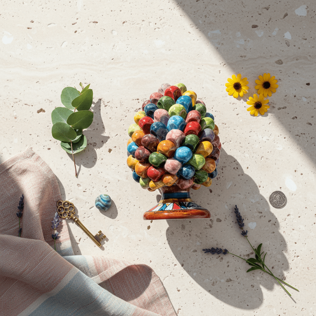 Pigne di ceramica di Caltagirone - Sua Maestà Sicilia