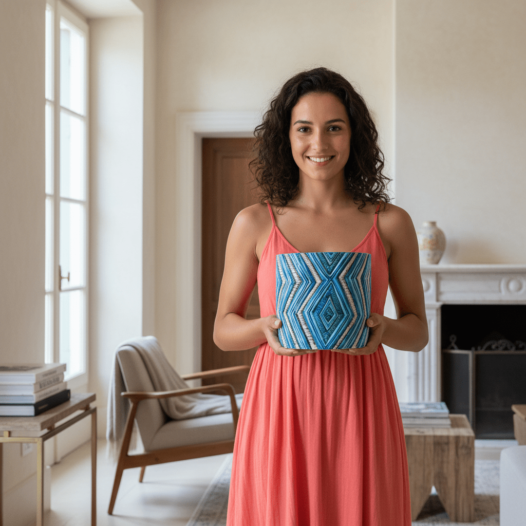 Cachepot basso Marea - Sua Maestà Sicilia