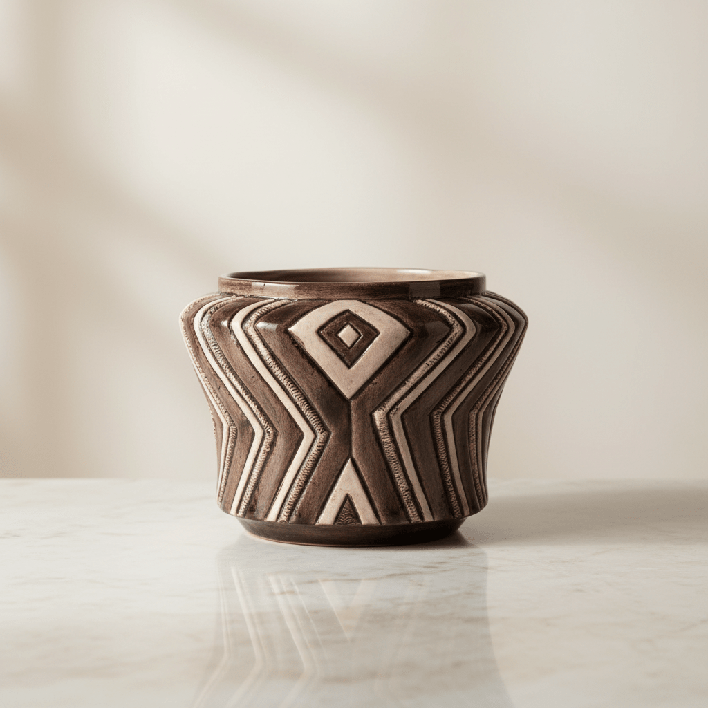 Cachepot sagomato Sabbia - Sua Maestà Sicilia