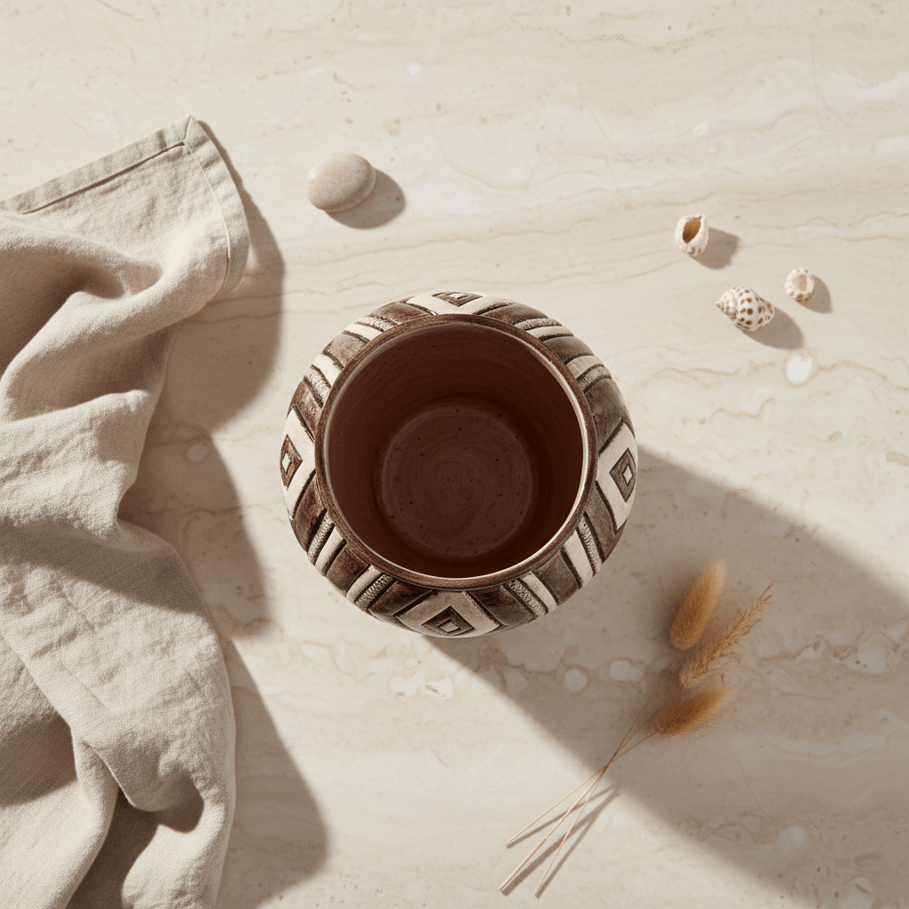 Cachepot sagomato Sabbia - Sua Maestà Sicilia