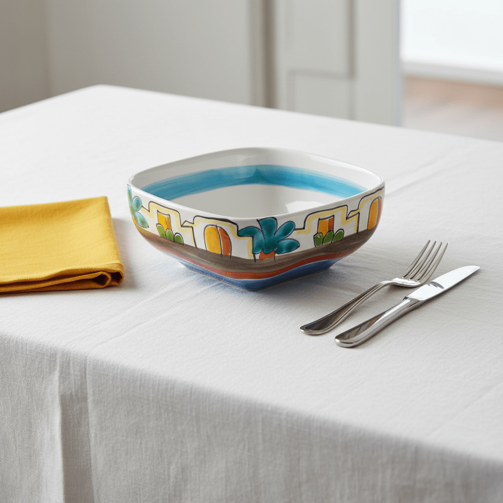 Ciotola quadrata Dammusi - Sua Maestà Sicilia