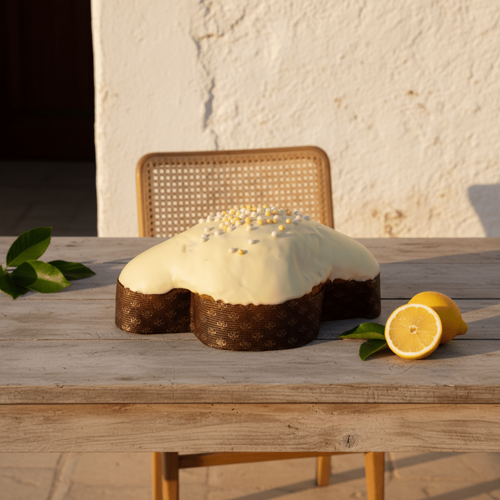 Colomba farcita con Crema di Limone 1kg - Sua Maestà Sicilia