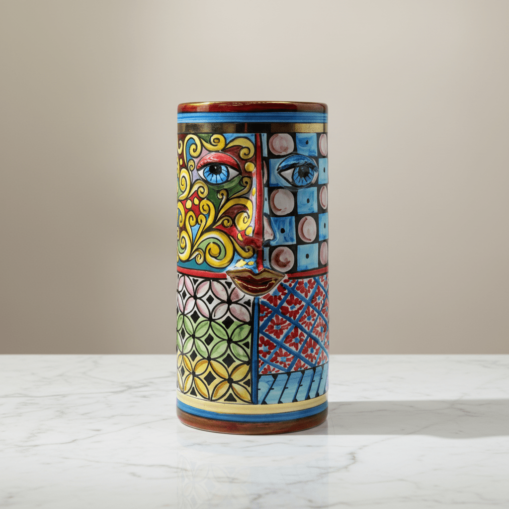 Facciapure vaso cilindro - Sua Maestà Sicilia