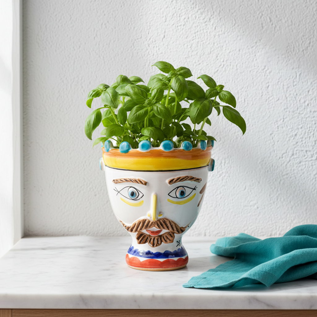 Foto 2 - Paladino con basilico