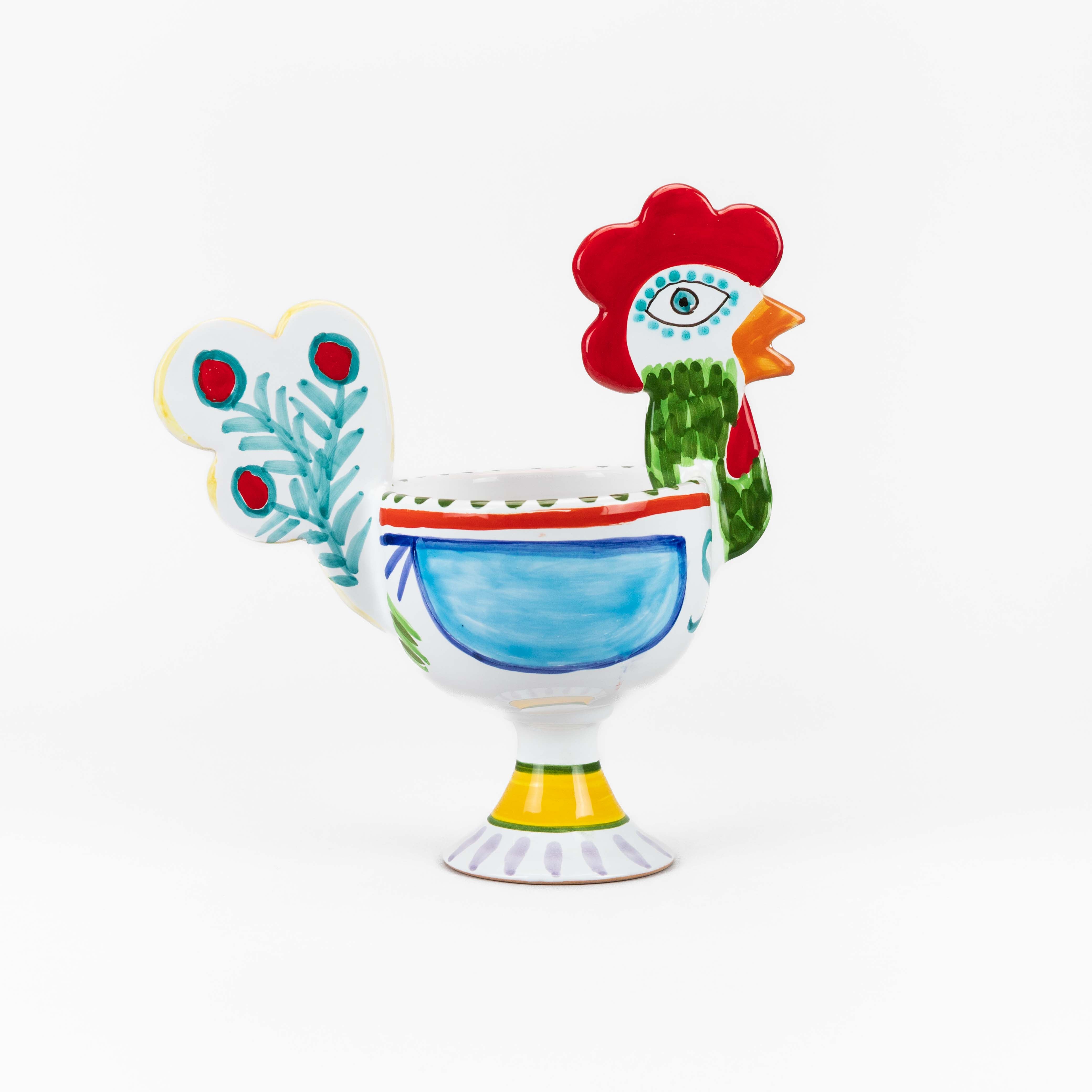 Coq porte-plantes