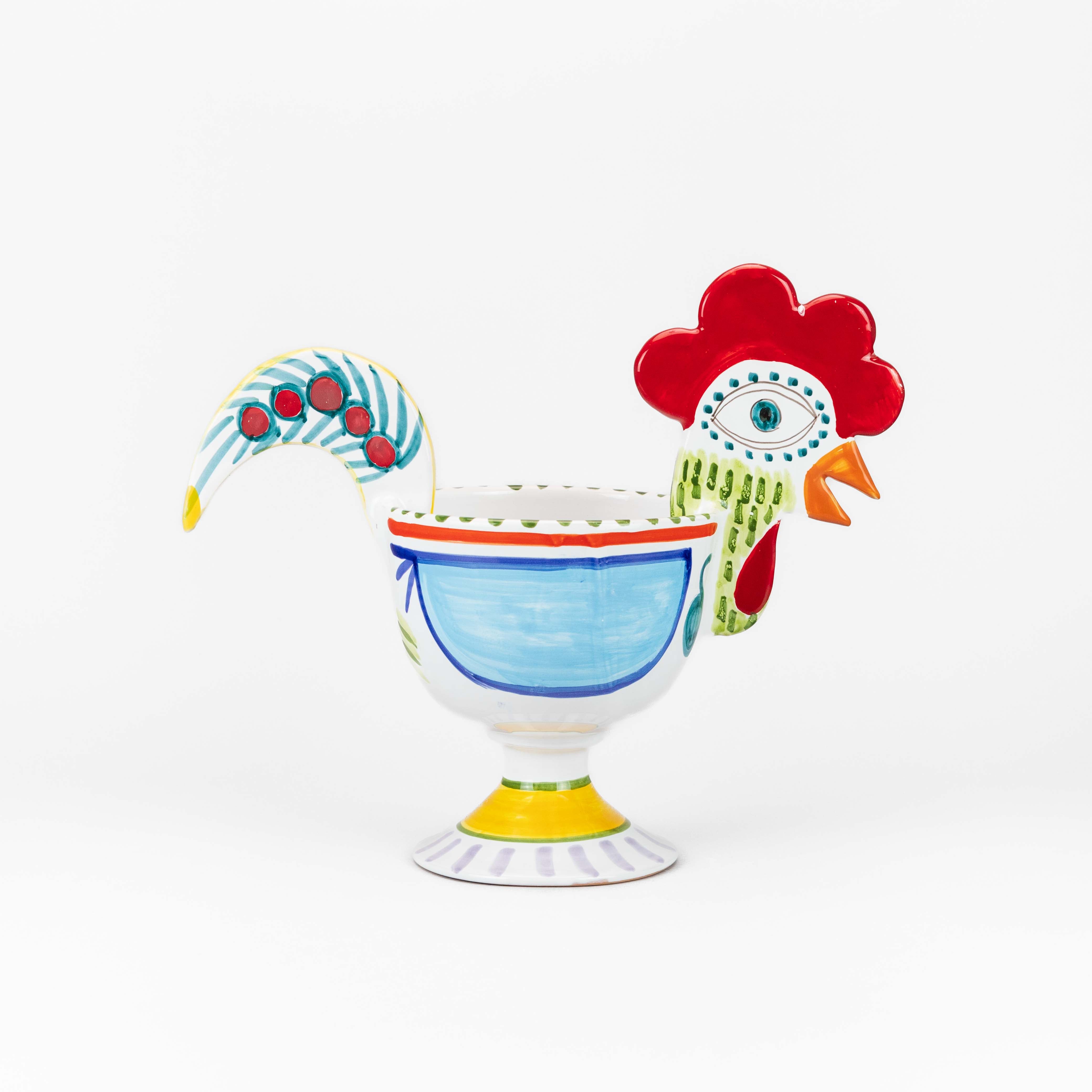 Coq porte-plantes