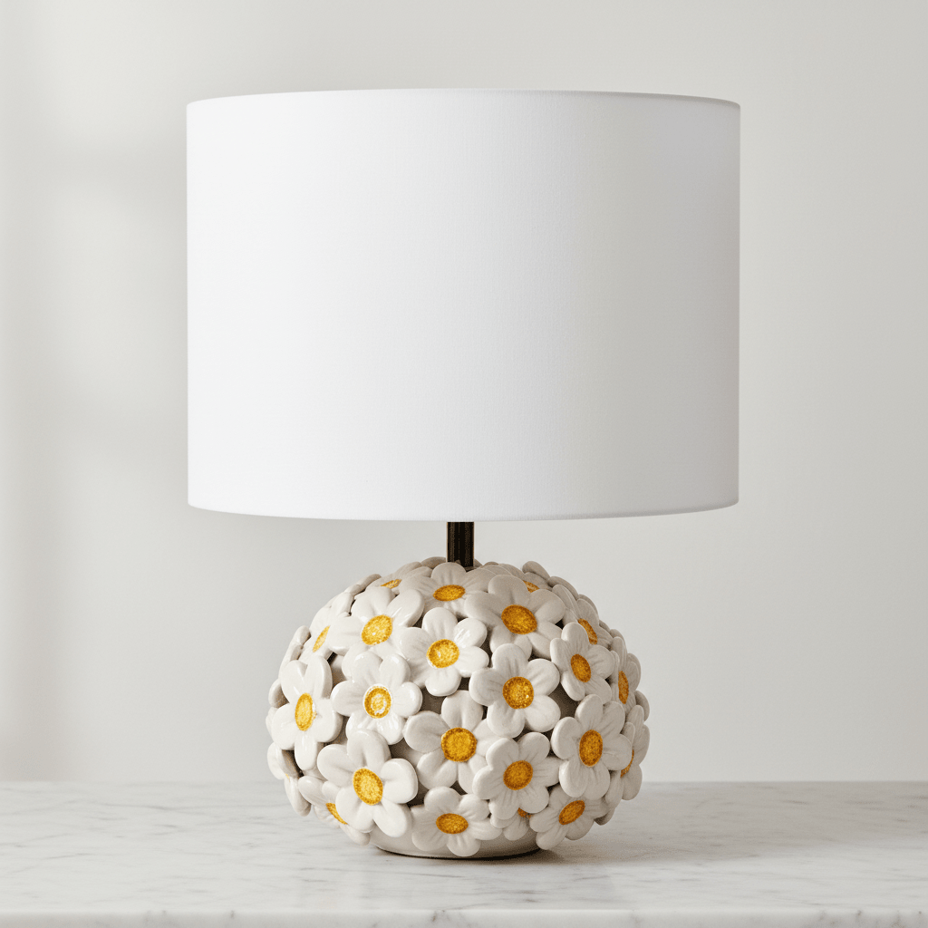 Lume margherite bianche small - Sua Maestà Sicilia