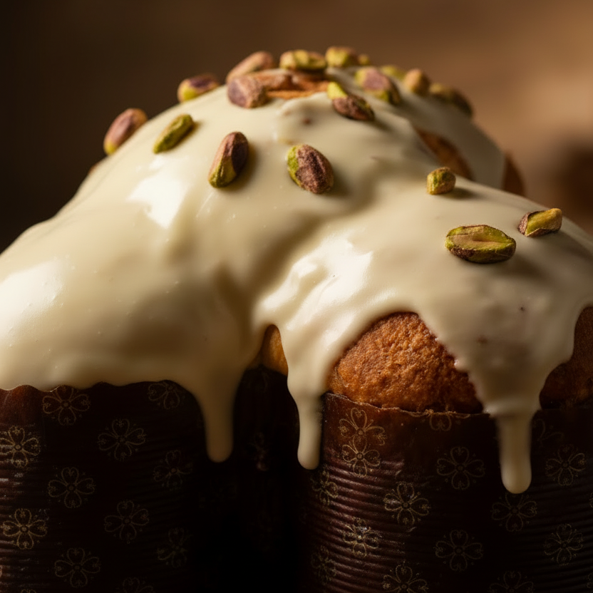 Colomba Pistacchio 1kg con crema spalmabile al pistacchio 200g