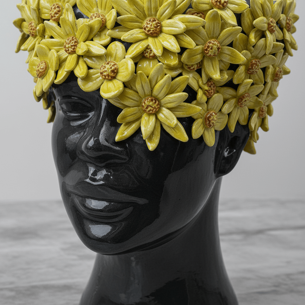 Margherita gialla volto nero - Sua Maestà Sicilia