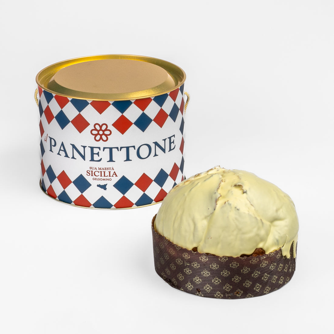 Panettone Cioccolato Bianco Glassato 1 kg