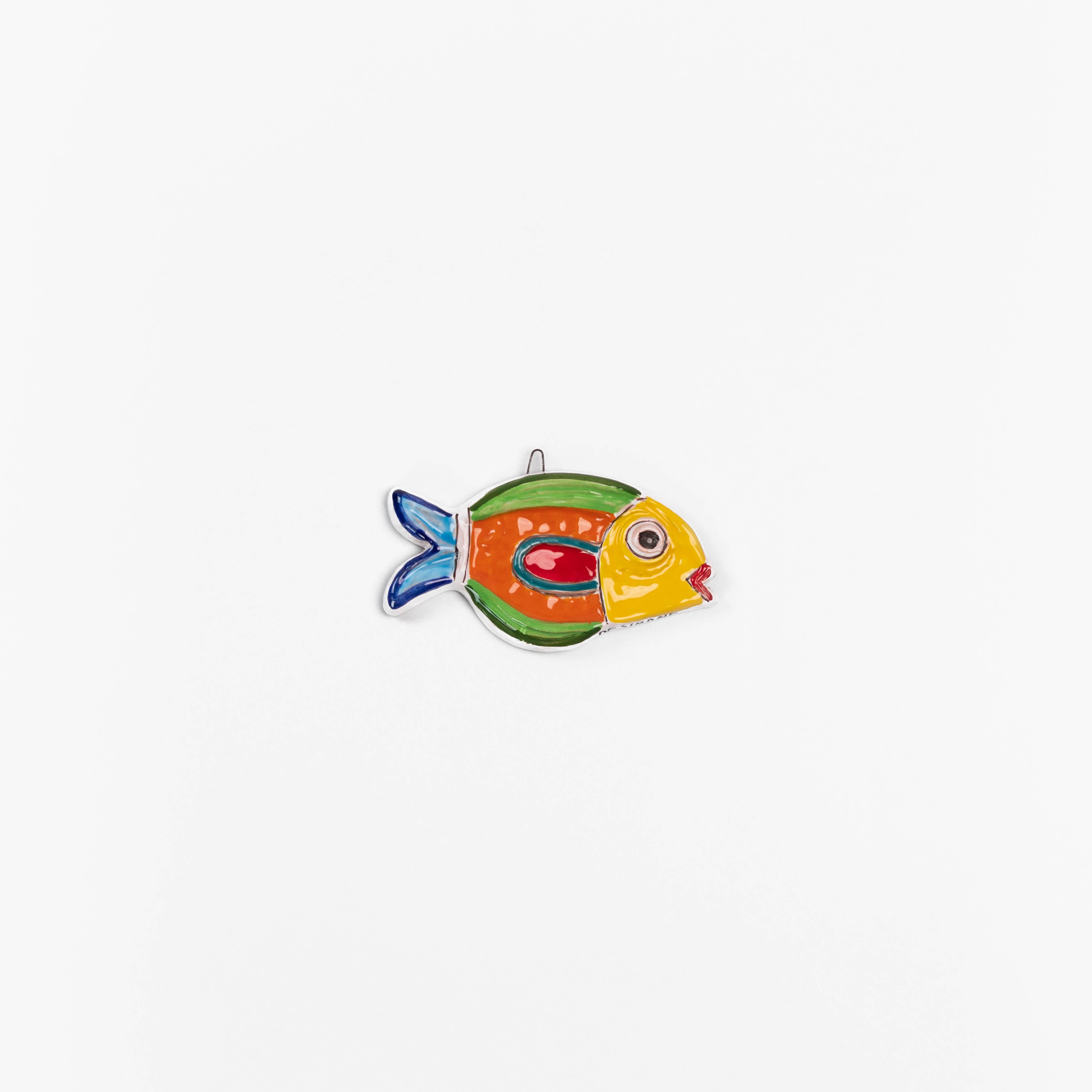 Poisson en bas-relief