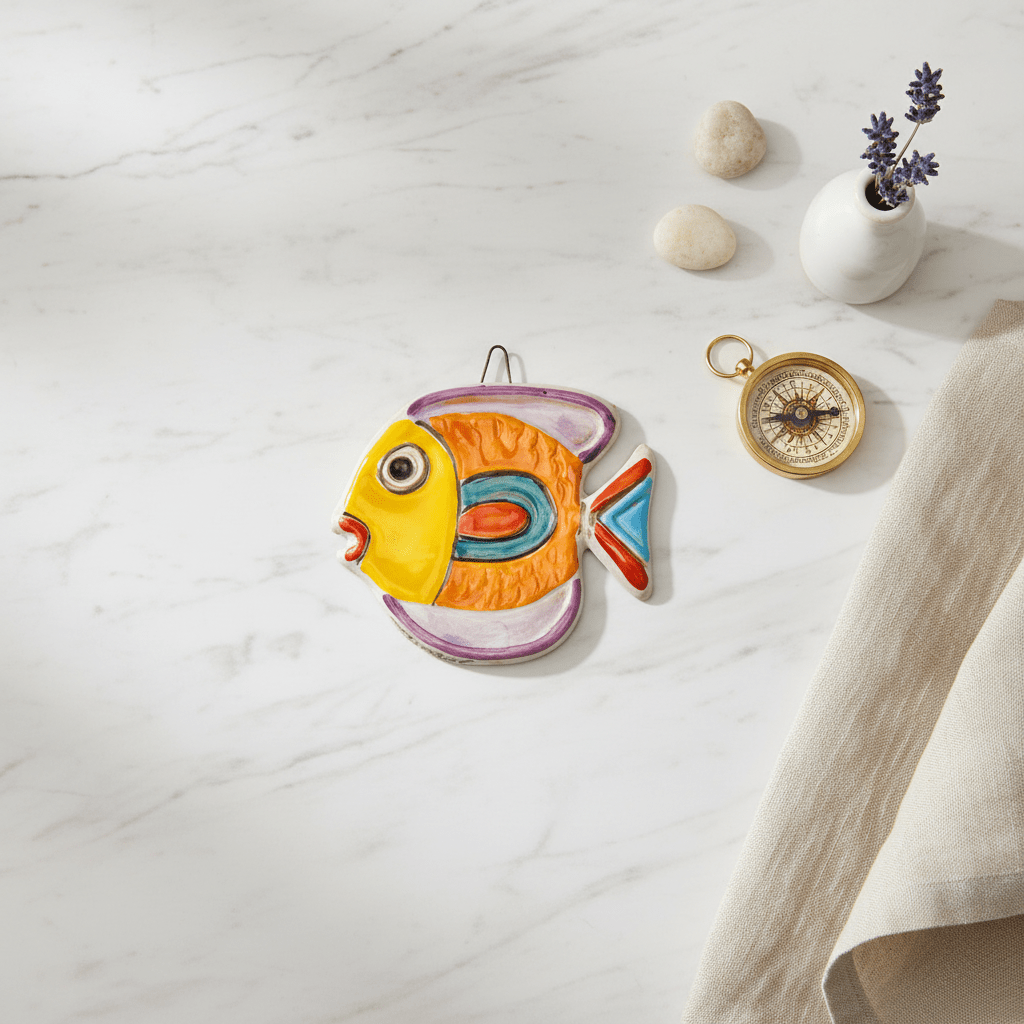 Pesce in bassorilievo - Sua Maestà Sicilia