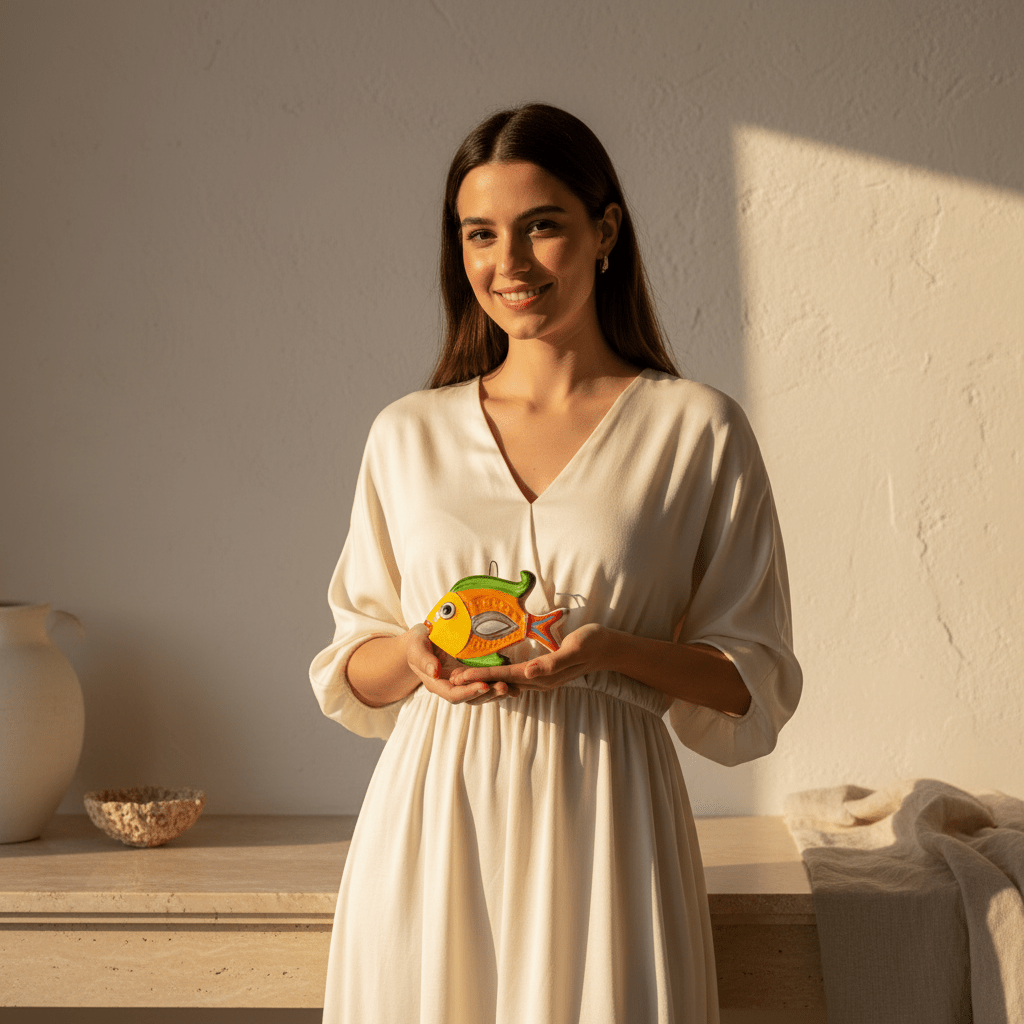 Pesce in bassorilievo - Sua Maestà Sicilia