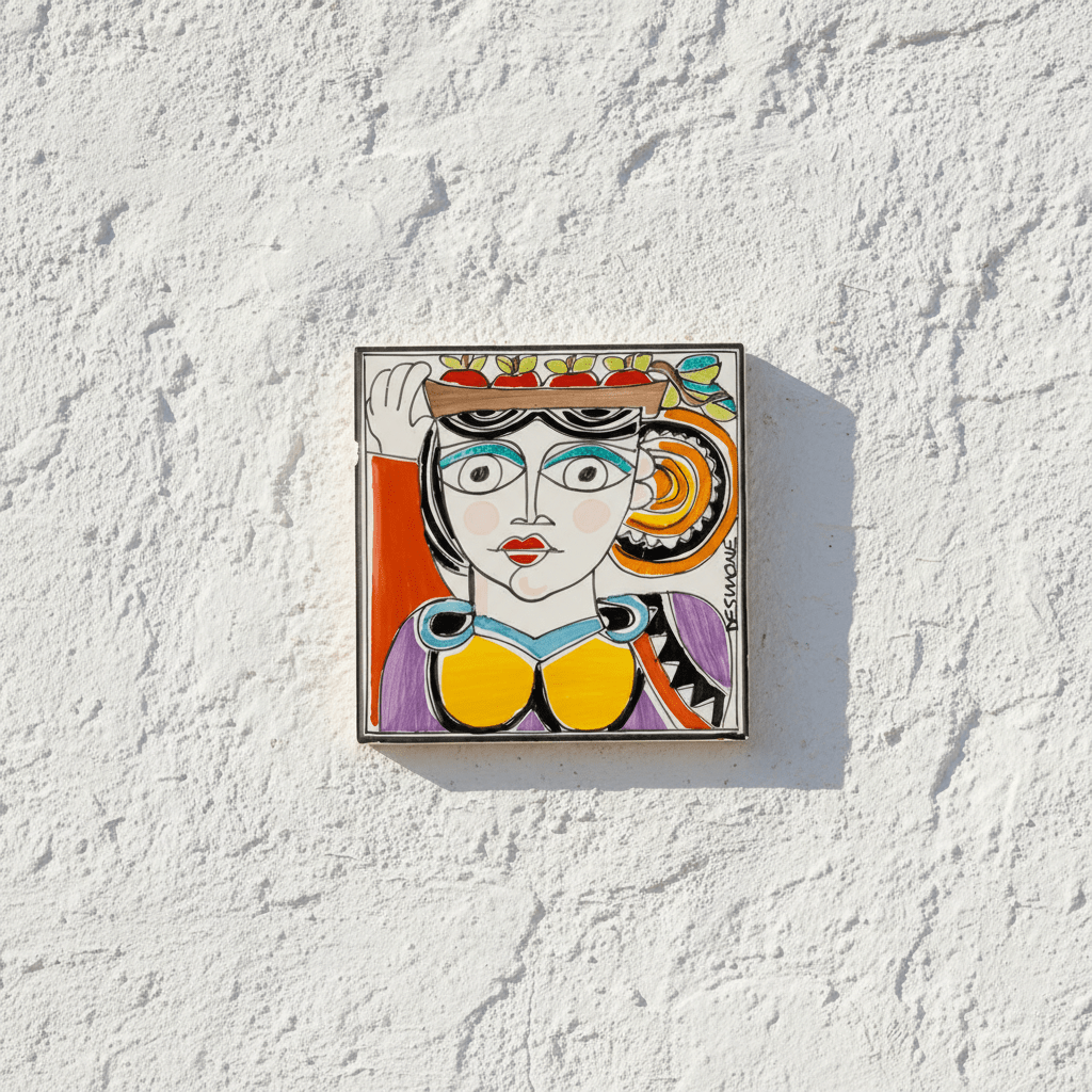 Piastrella Donna - Sua Maestà Sicilia