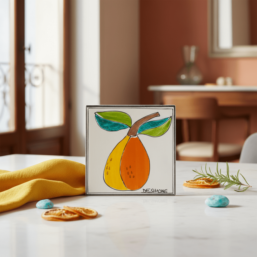 Piastrella Pera - Sua Maestà Sicilia