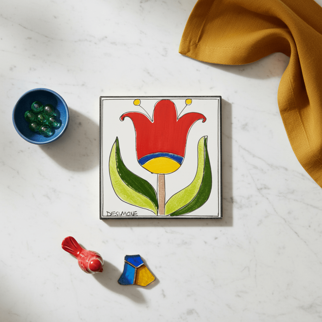 Piastrella Tulipano - Sua Maestà Sicilia