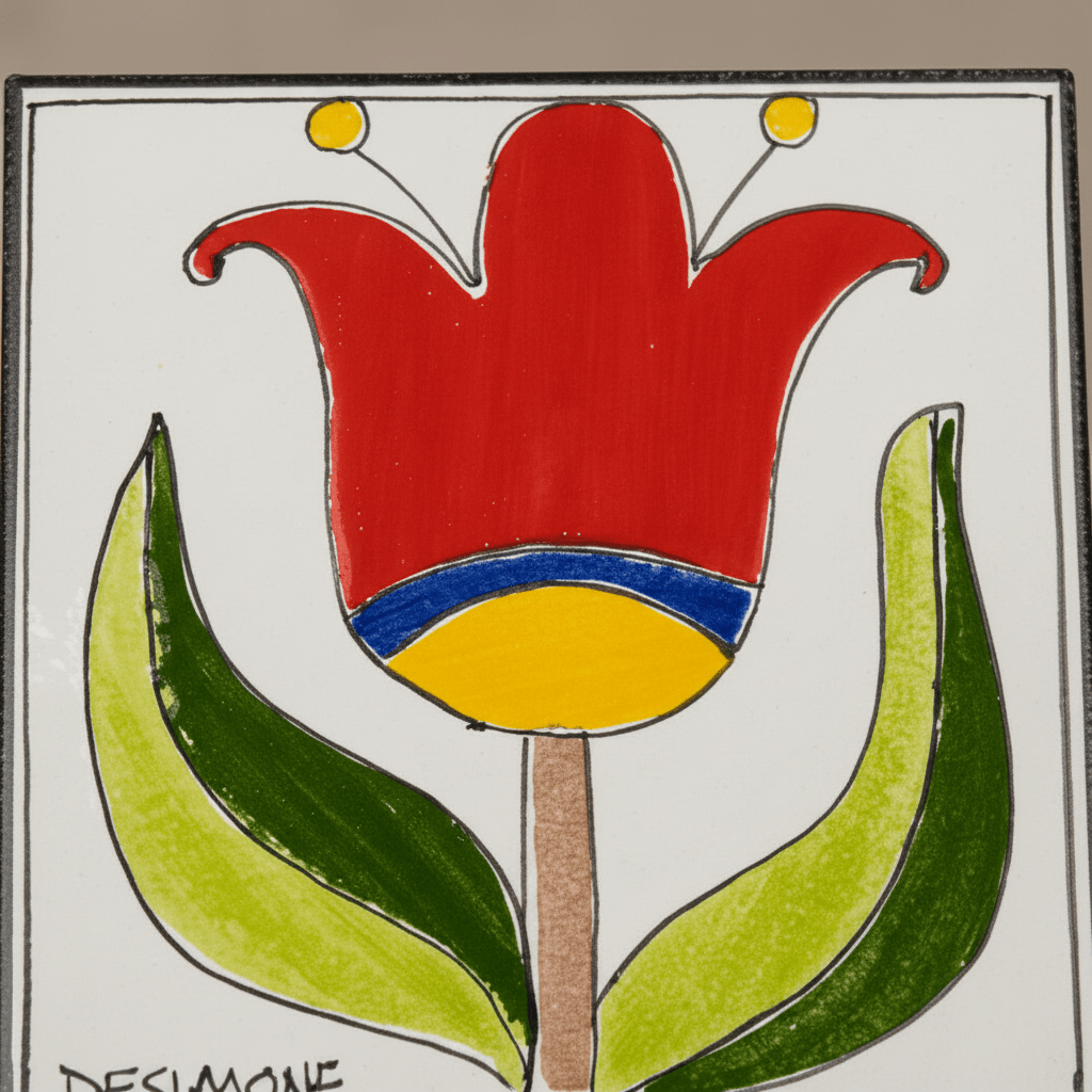 Piastrella Tulipano - Sua Maestà Sicilia