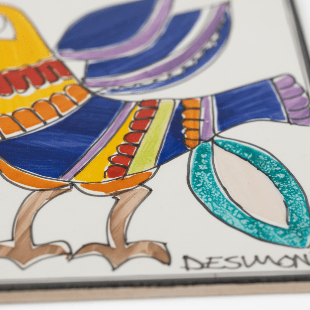 Piastrella Uccello - Sua Maestà Sicilia