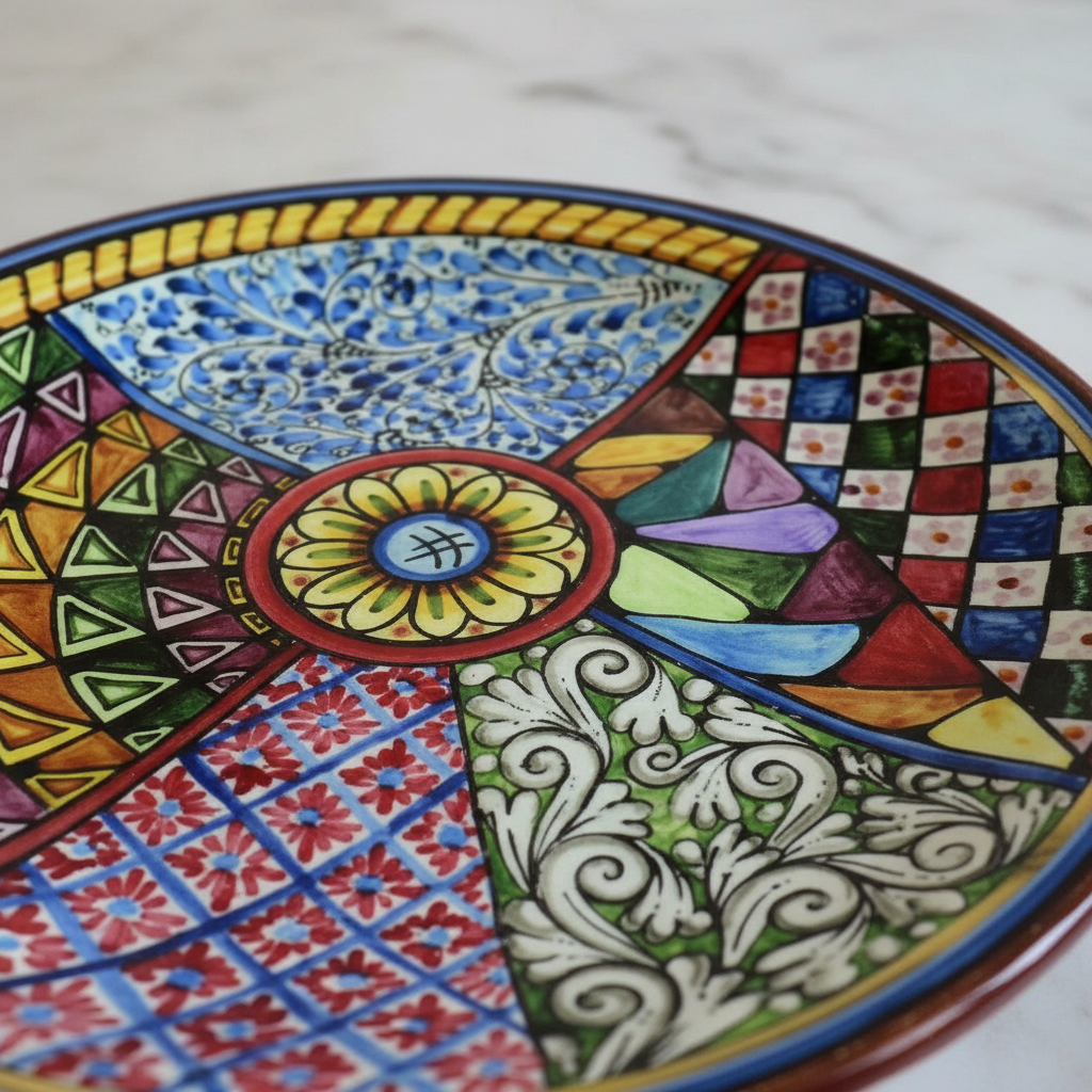 Piatto da murale Sicilyart - Sua Maestà Sicilia