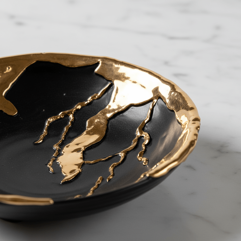 Piatto Oro Nero - Sua Maestà Sicilia