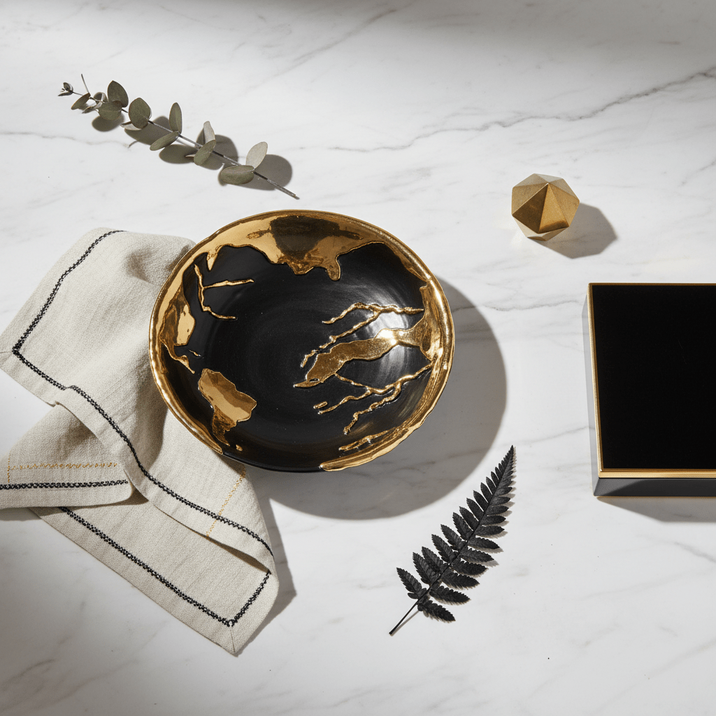 Piatto Oro Nero - Sua Maestà Sicilia