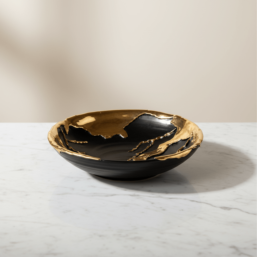 Piatto Oro Nero - Sua Maestà Sicilia