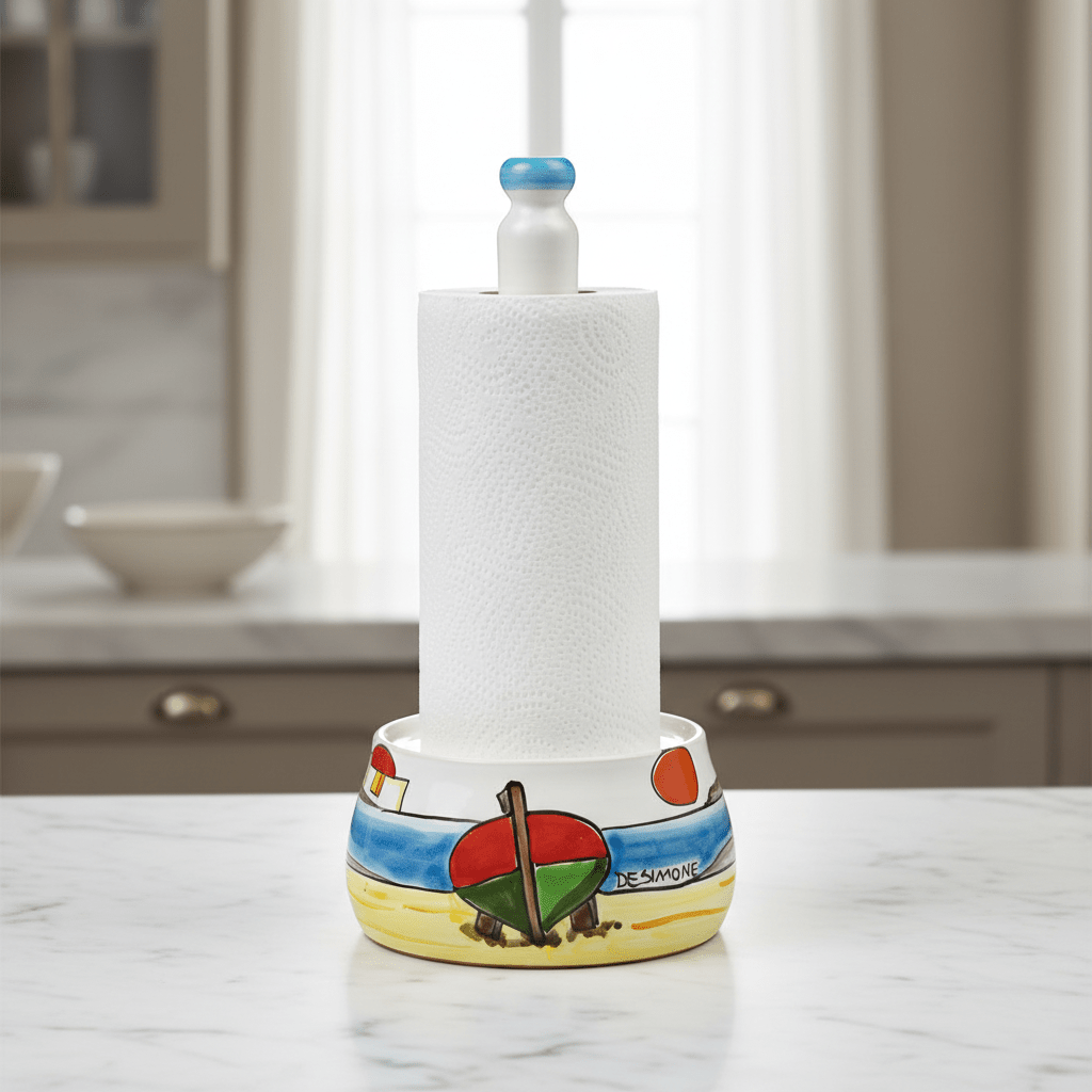 Portarotolo da cucina Dammusi Elaborato - Sua Maestà Sicilia