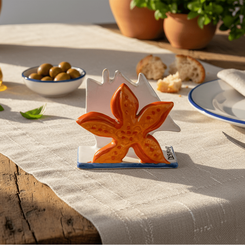 Portatovaglioli Stella Marina - Sua Maestà Sicilia