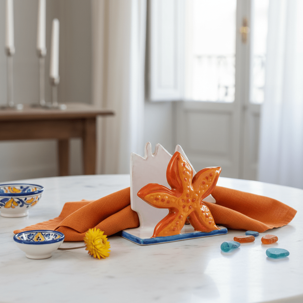 Portatovaglioli Stella Marina - Sua Maestà Sicilia