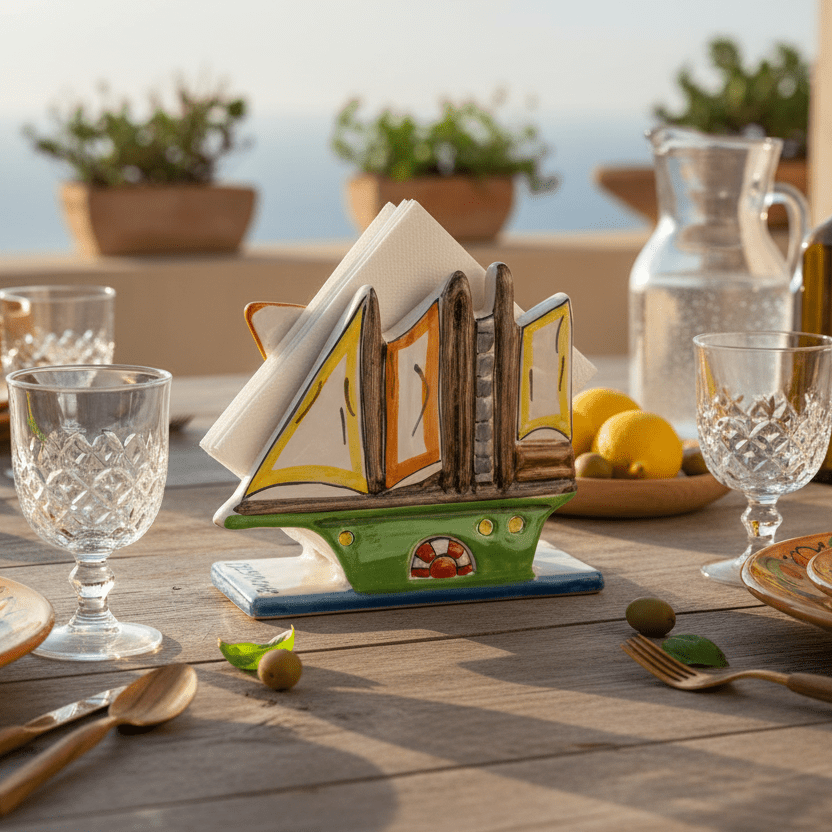 Portatovaglioli Stella Marina - Sua Maestà Sicilia