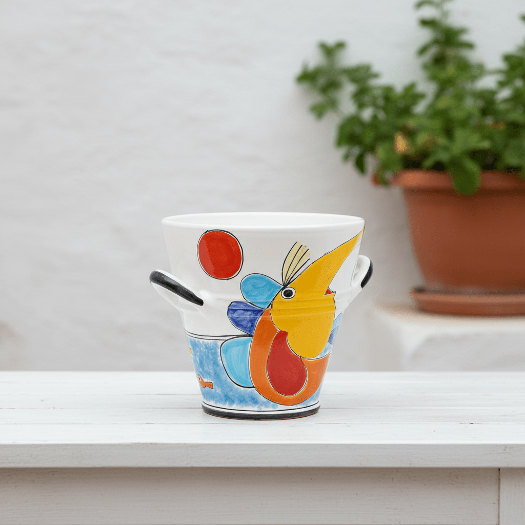 Secchiello porta ghiaccio Pescatore - Sua Maestà Sicilia