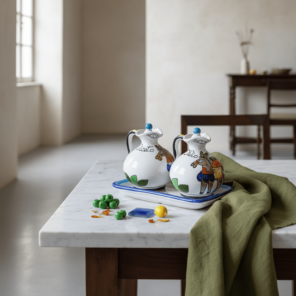 Set olio e aceto Asinello - Sua Maestà Sicilia