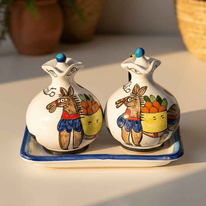 Set olio e aceto Asinello - Sua Maestà Sicilia