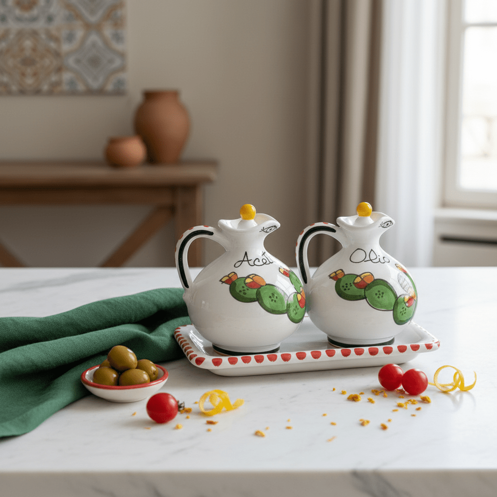 Set olio e aceto Fichi d'India - Sua Maestà Sicilia