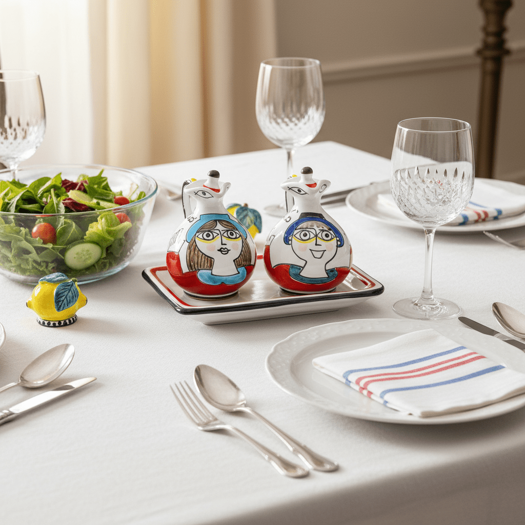 Set Olio e Aceto Salvatore & Caterina - Sua Maestà Sicilia