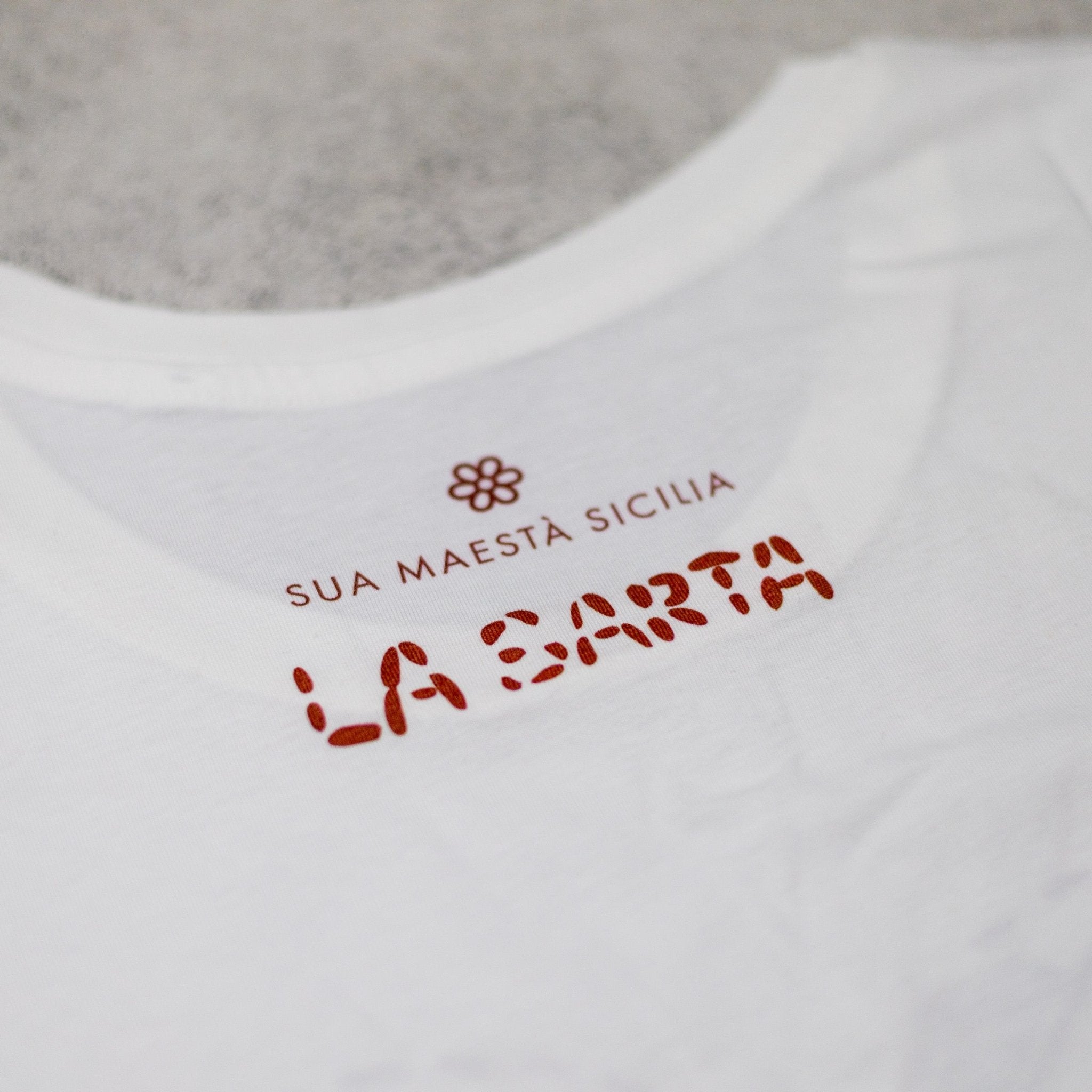 T-shirt uomo " la Sarta" - Sua Maestà Sicilia