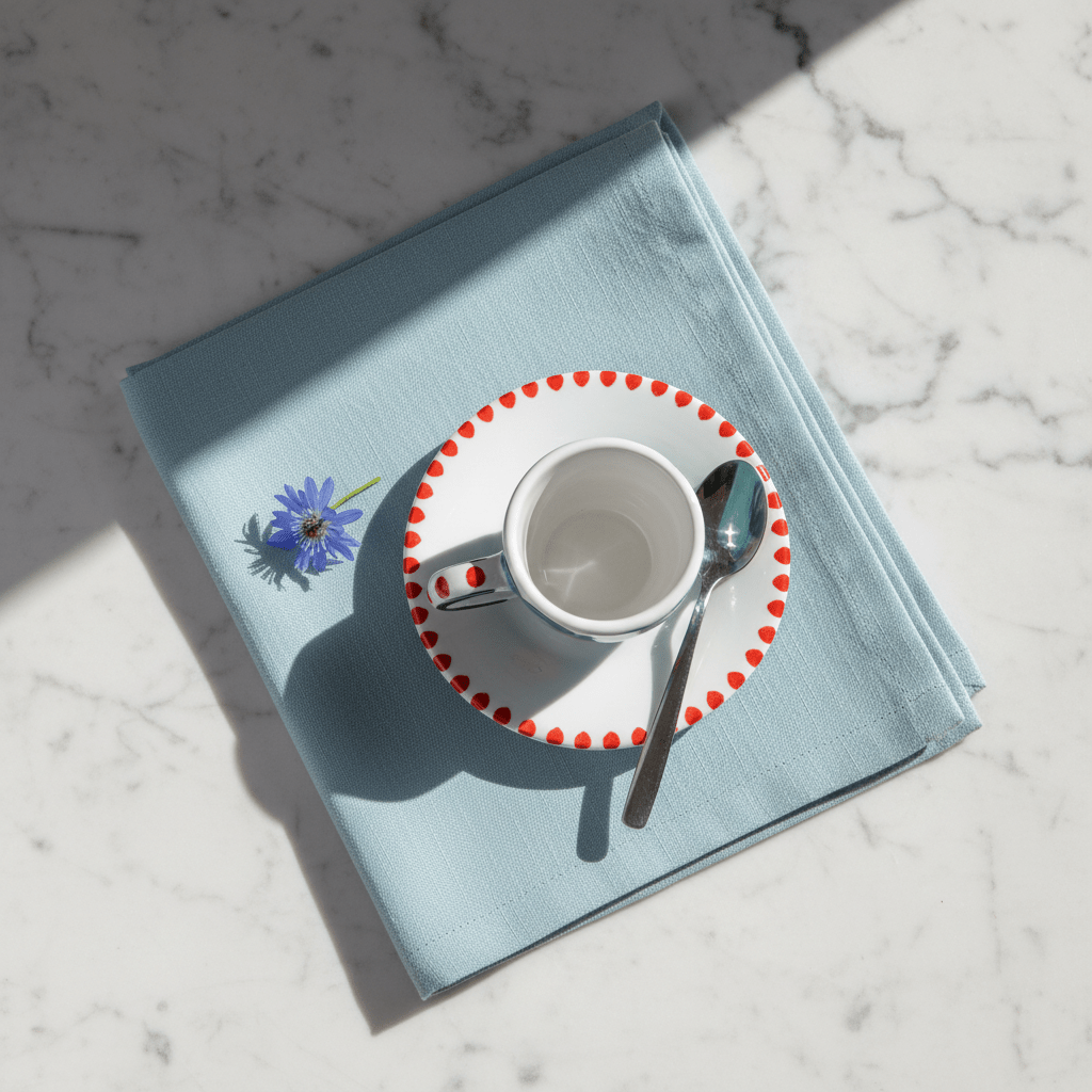 Tazzina da caffè con piattino Gadir - Sua Maestà Sicilia