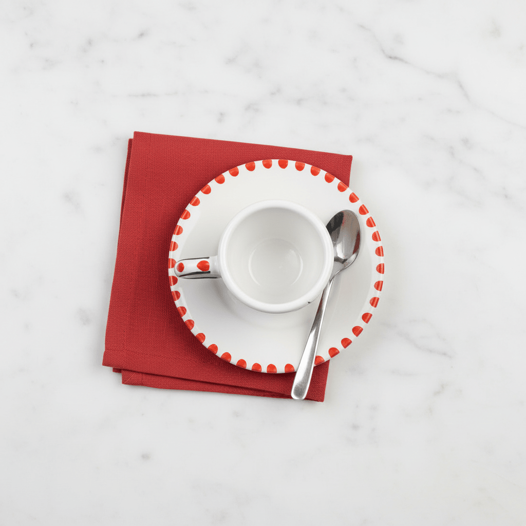 Tazzina da caffè con piattino Tartaruga - Sua Maestà Sicilia