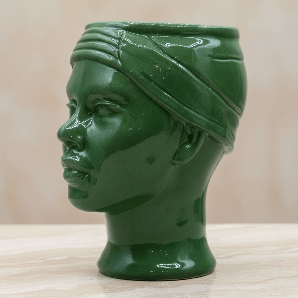 Testa di Moro Era Argilla Verde scuro - Sua Maestà Sicilia