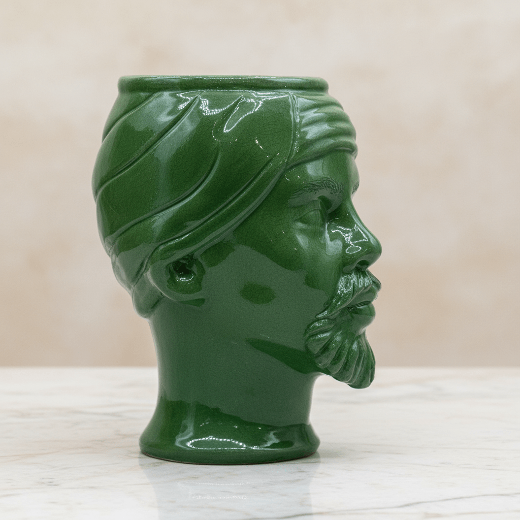 Testa di Moro Era Argilla Verde scuro - Sua Maestà Sicilia