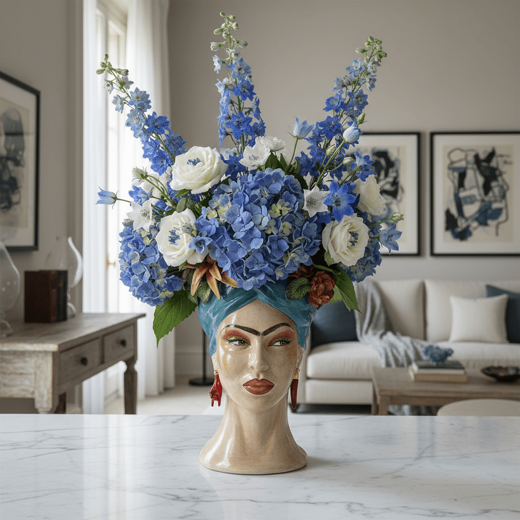 Testa di Moro Frida Blue - Sua Maestà Sicilia