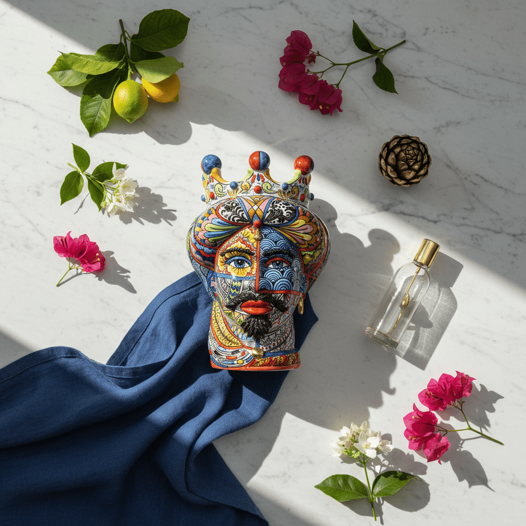 Testa di Moro G Sicilyart - Sua Maestà Sicilia