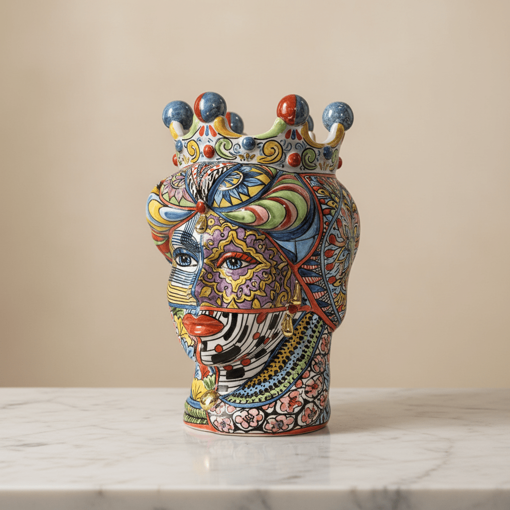 Testa di Moro G Sicilyart - Sua Maestà Sicilia