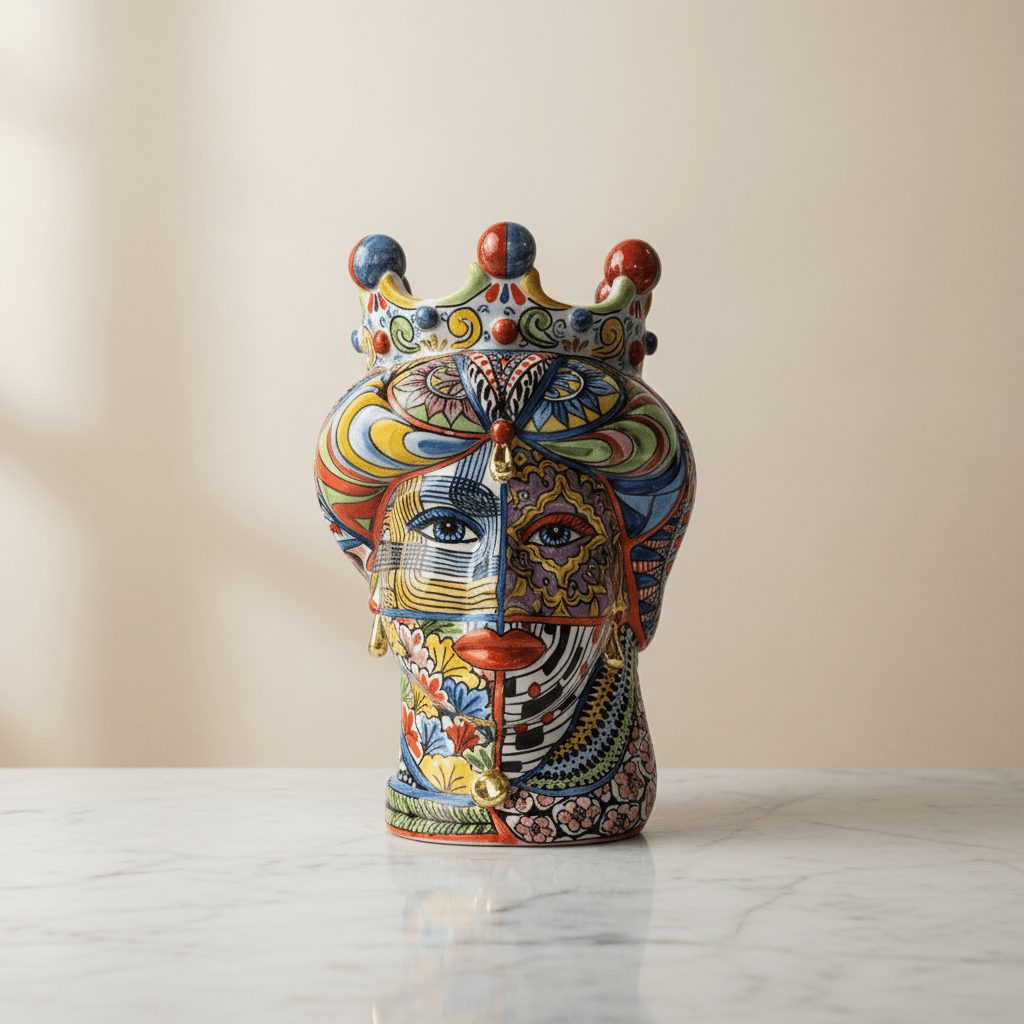 Testa di Moro G Sicilyart - Sua Maestà Sicilia