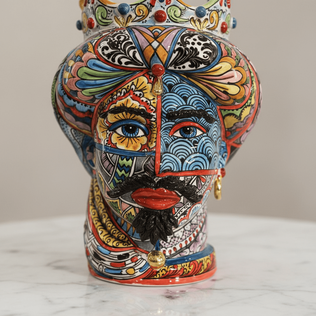 Testa di Moro G Sicilyart - Sua Maestà Sicilia