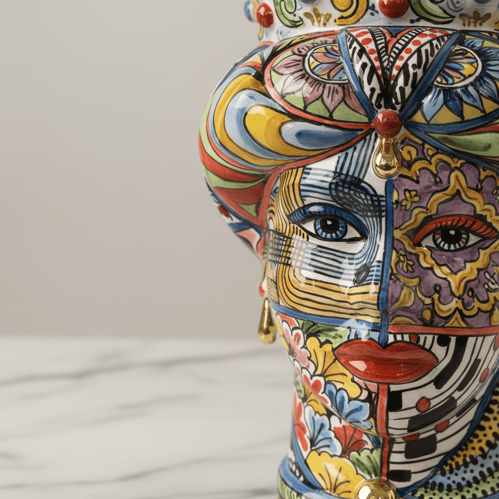 Testa di Moro G Sicilyart - Sua Maestà Sicilia