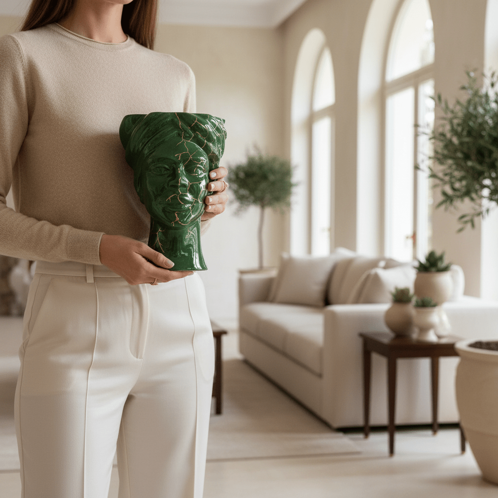 Testa di Moro Iride Verde scuro - Sua Maestà Sicilia