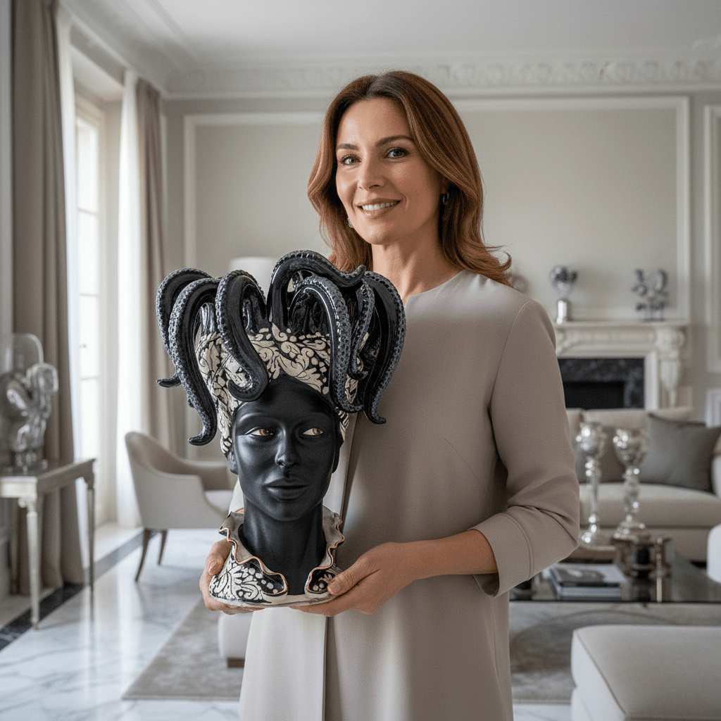 Testa di Moro Puppu black - Sua Maestà Sicilia