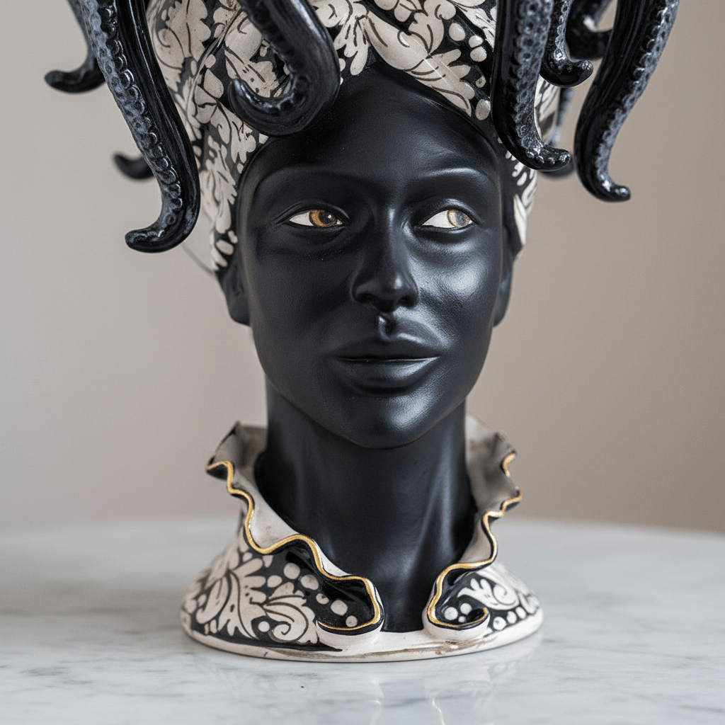 Testa di Moro Puppu black - Sua Maestà Sicilia